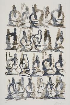 Arman, Untitled from: "Hommage aux Prix Nobel" (The Nobel Prize Portfolio).