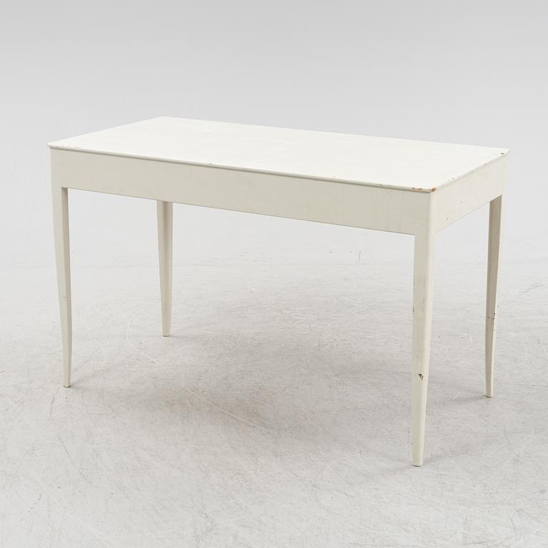 Carl Malmsten, a painted 'Nya Guldheden' writing desk, Åfors Möbelfabrik, Sweden.