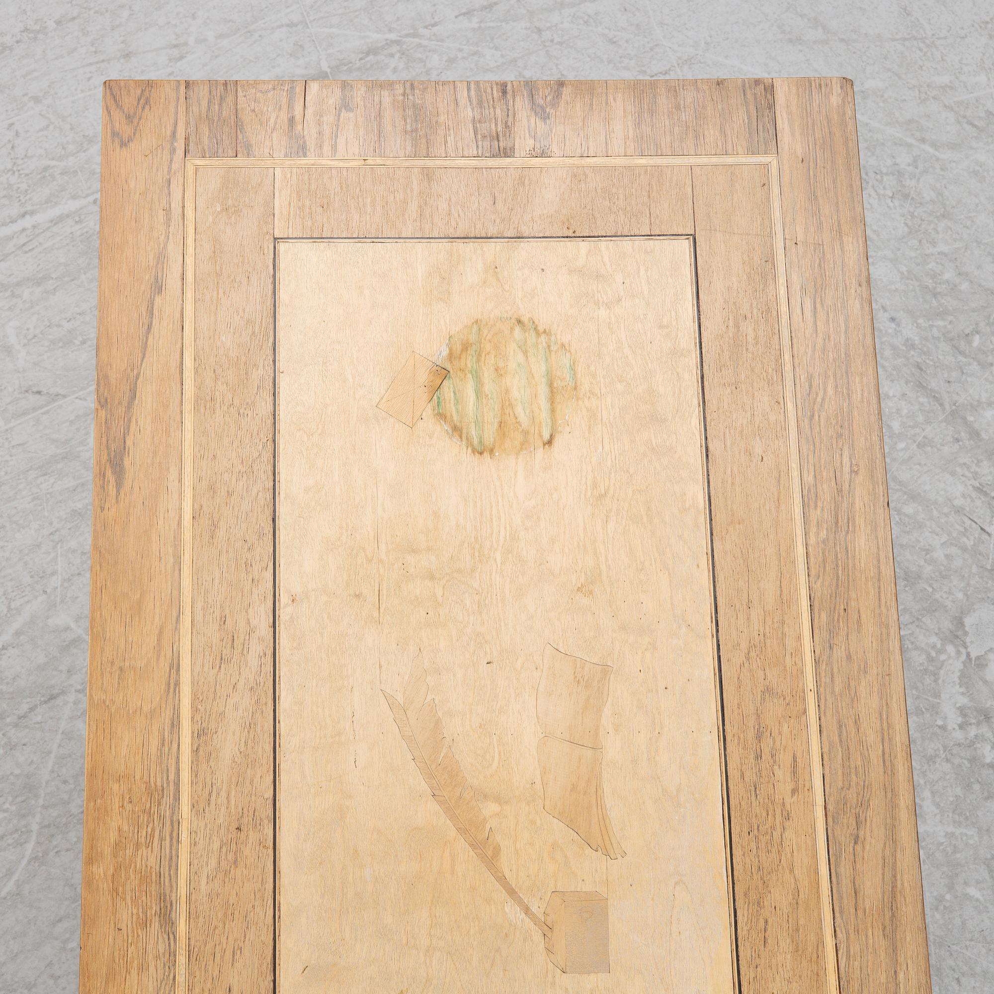 Damarbetsbord, gustaviansk stil, sent 1800-tal.