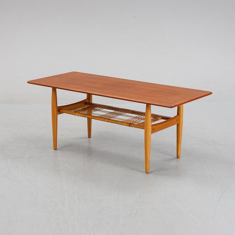 Karl-Olof Westberg, a teak veneered coffee table, AB Tengsjömöbler, 1950's/1960's.