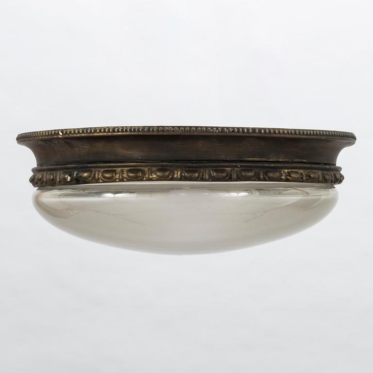 ELIEL SAARINEN OCH EINO SCHRODERUS, A 1918 ceiling light for Taidetakomo Koru Ltd, Helsinki.