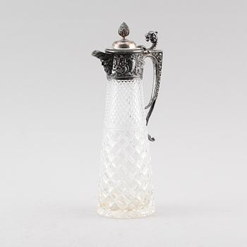 VINKANNA, glas och pläter, 1800-talets andra hälft.