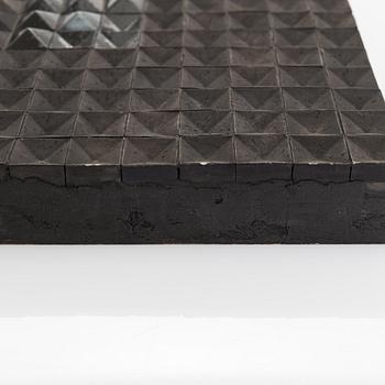 Rut Bryk, a 1980's 'Window' relief signed Rut Bryk.