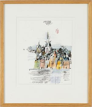 Madeleine Pyk, "Stockholm, Slussen".