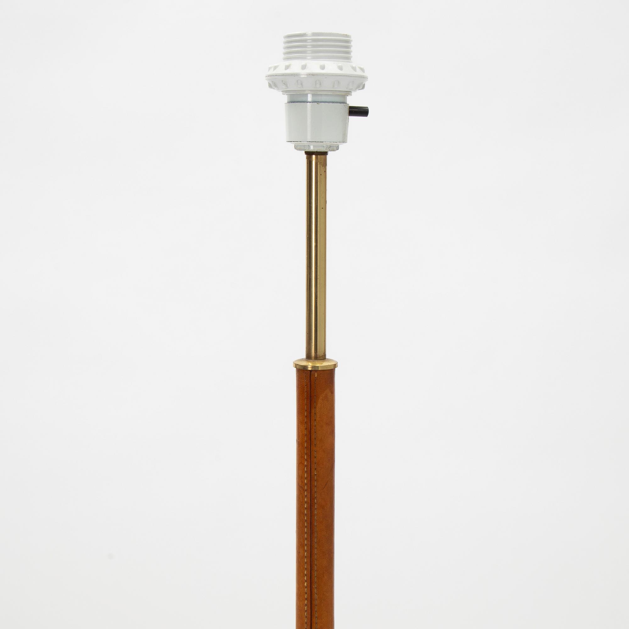 Golvlampa, omkring 1900-talets mitt.