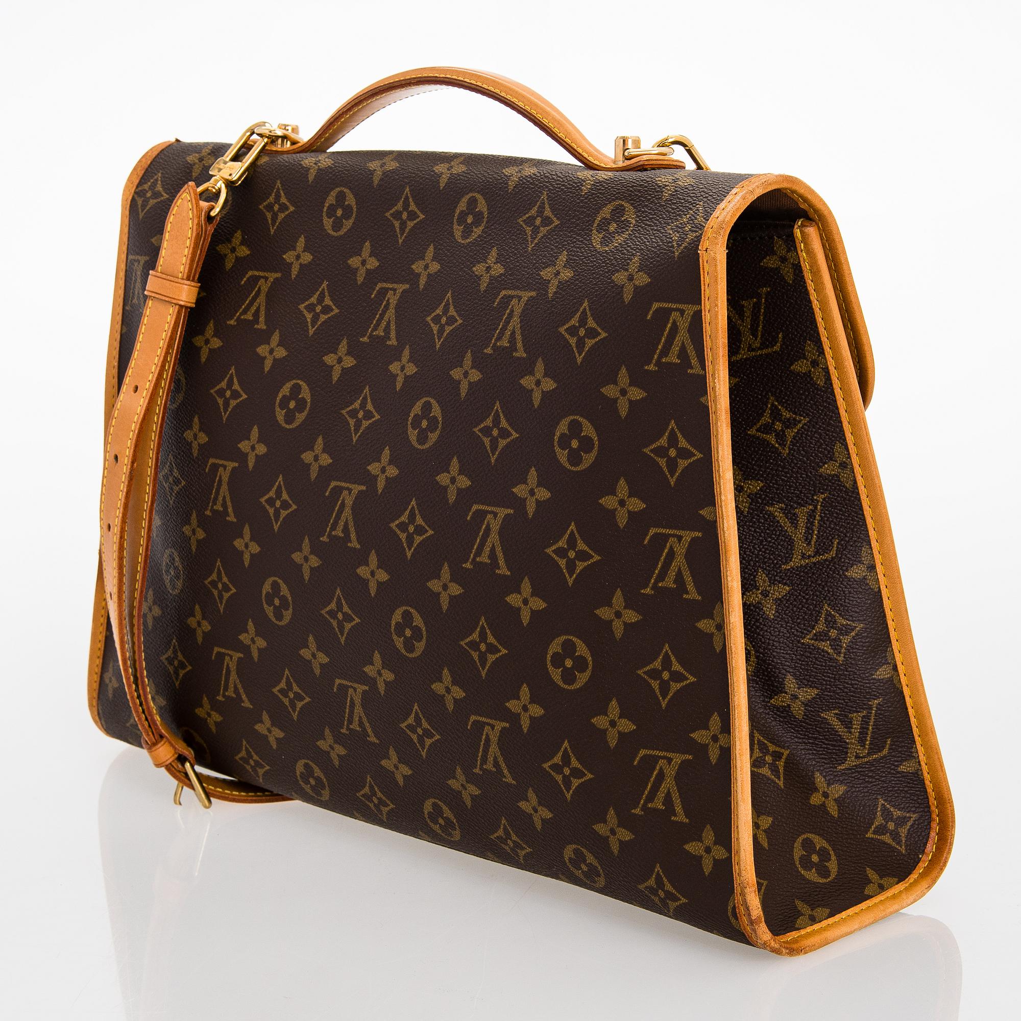 Louis Vuitton, A Monogram 'Bel Air' briefcase/ bag.