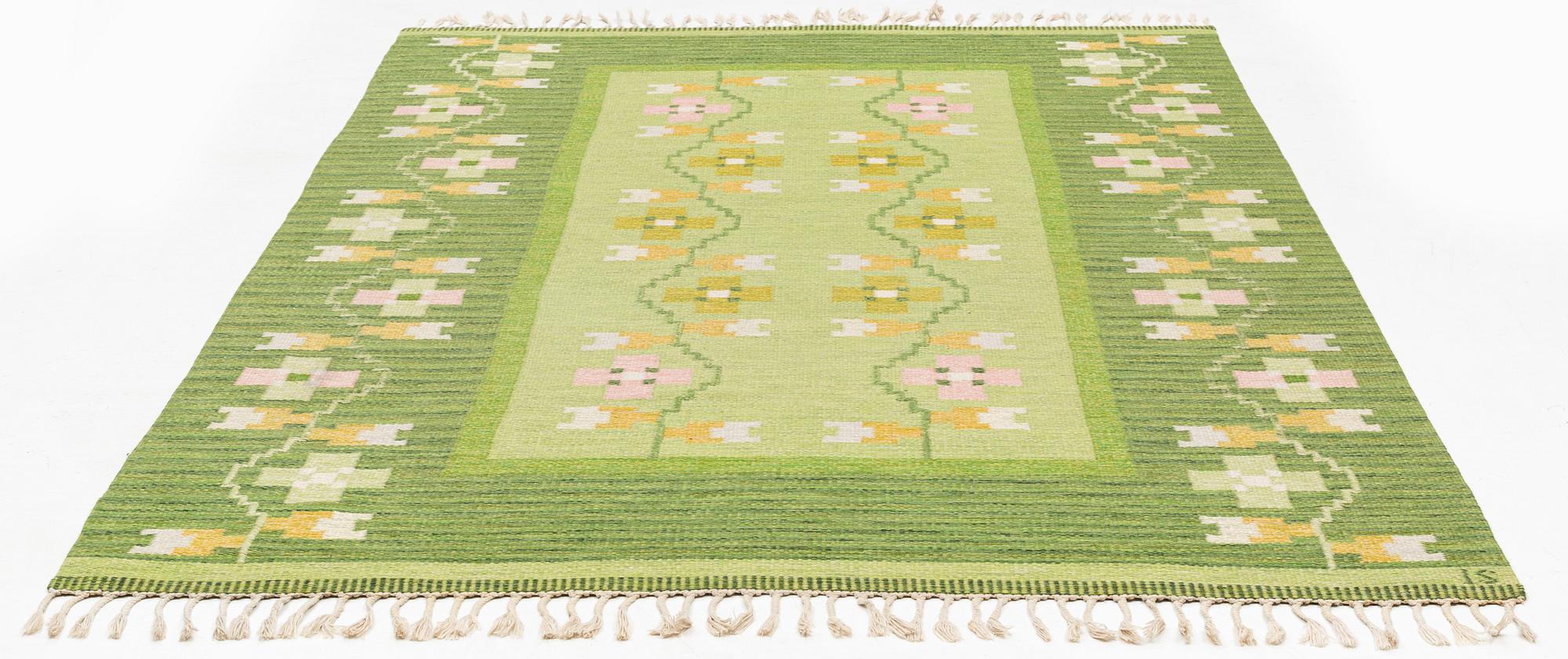 Ingegerd Silow, matta, rölakan, ca 303 x 193 cm.