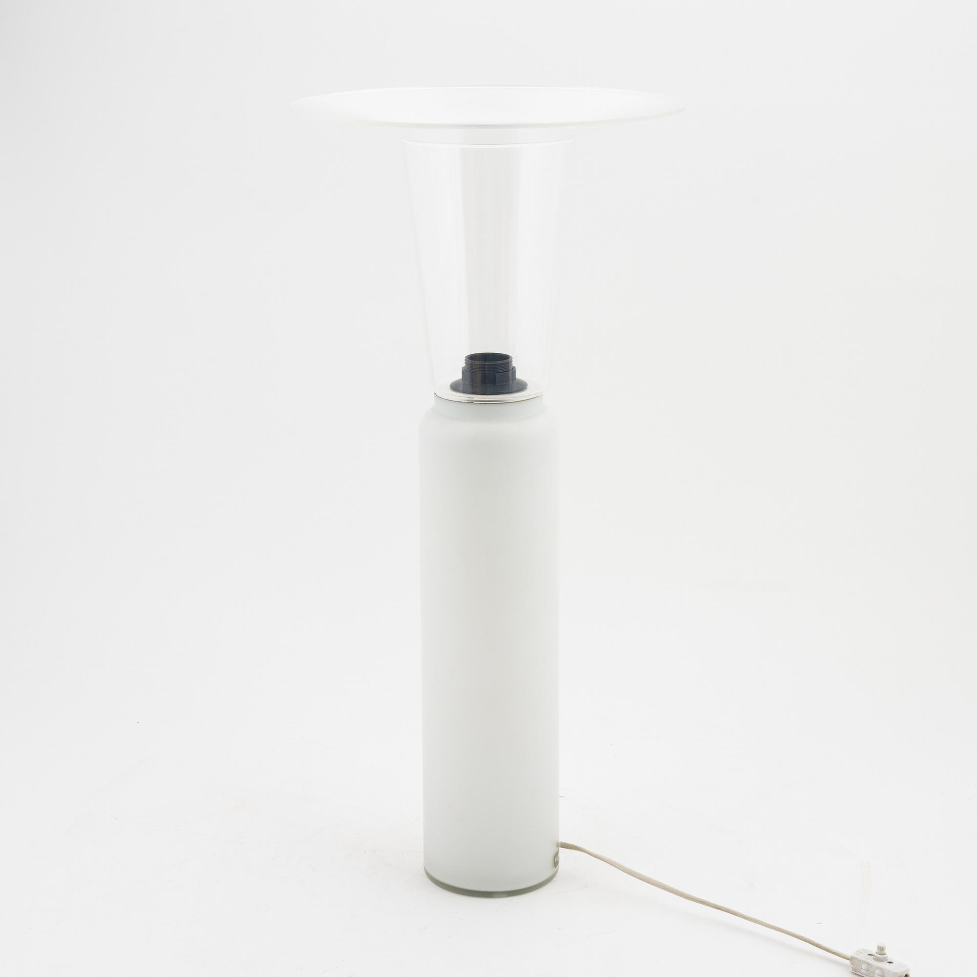 Uno & Östen Kristiansson, a table lamp, Luxus, Vittsjö, second half of the 20th century.