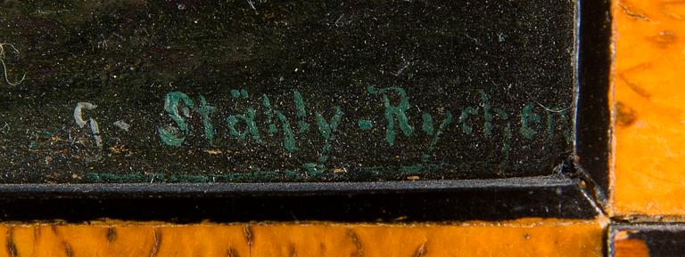 Hubert Sattler, Alplandskap, 2st.