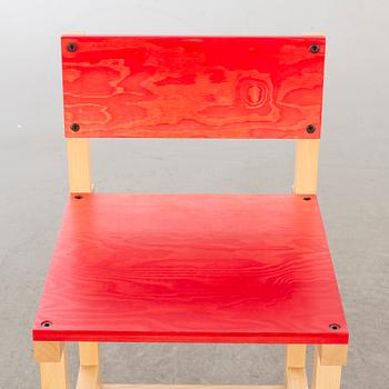 FREDRIK PAULSEN, "Röhsska"Designbaren,bar stool, Blå Station 2020, Bar stool 17/18.