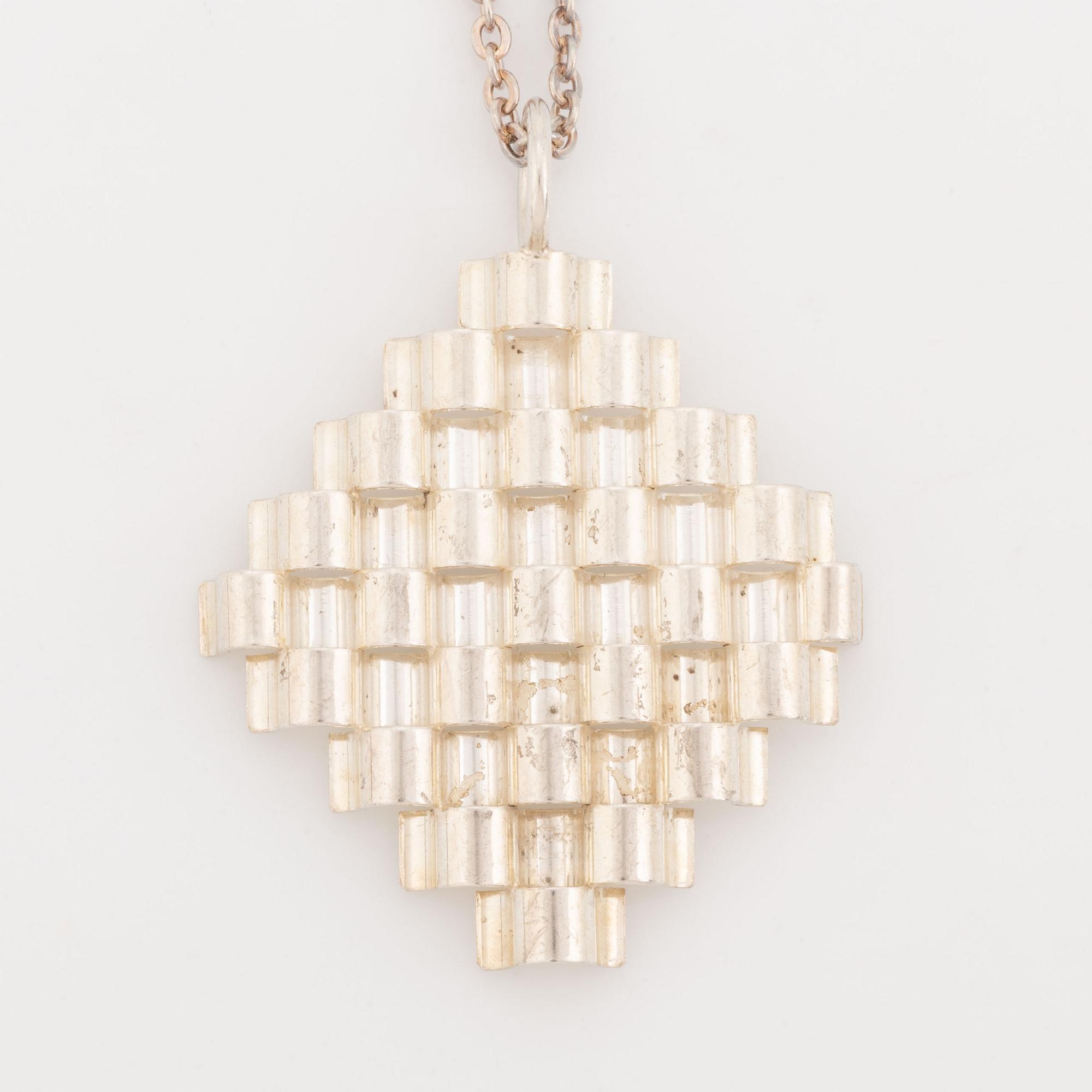 Kupittaan Kulta, sterling silver pendant.