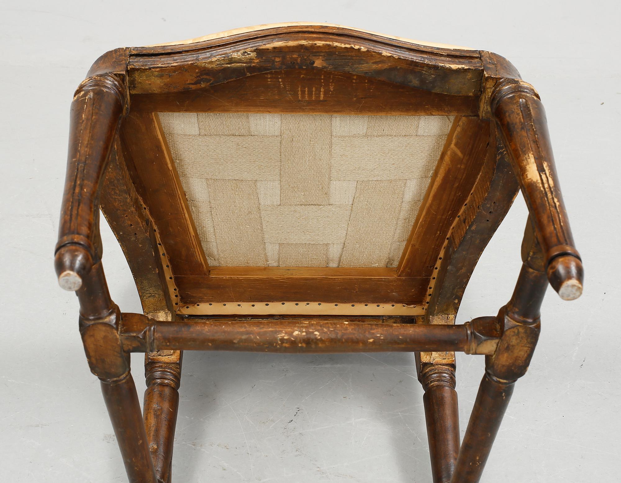 STOL, gustaviansk, 1770-90-tal.