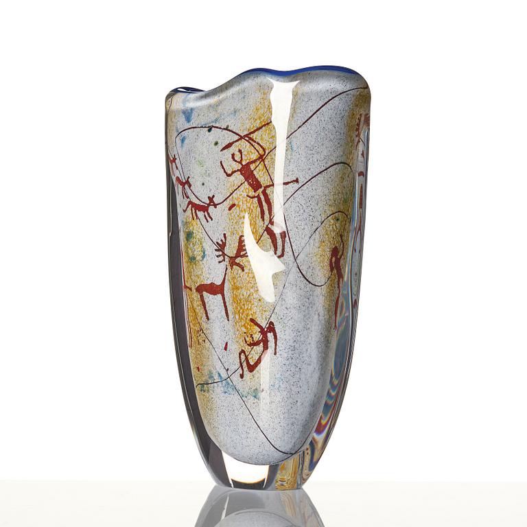 Sven-Åke Carlsson, a glass vase, Transjö, Sweden.