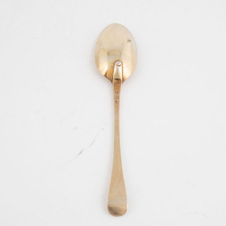 Ragusked, silver, Gustaf Stafhell, Stockholm, 1740.