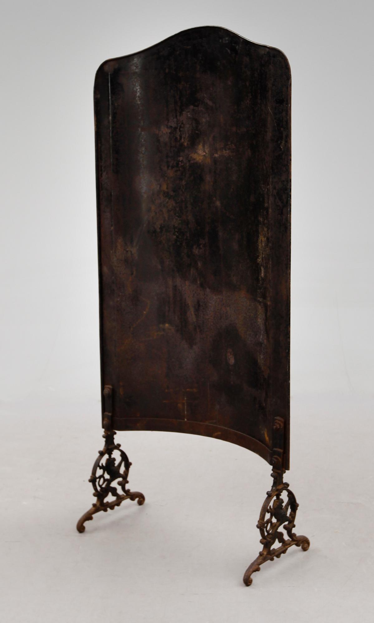 BRASSKÄRM, plåt, 1800-talets andra hälft.