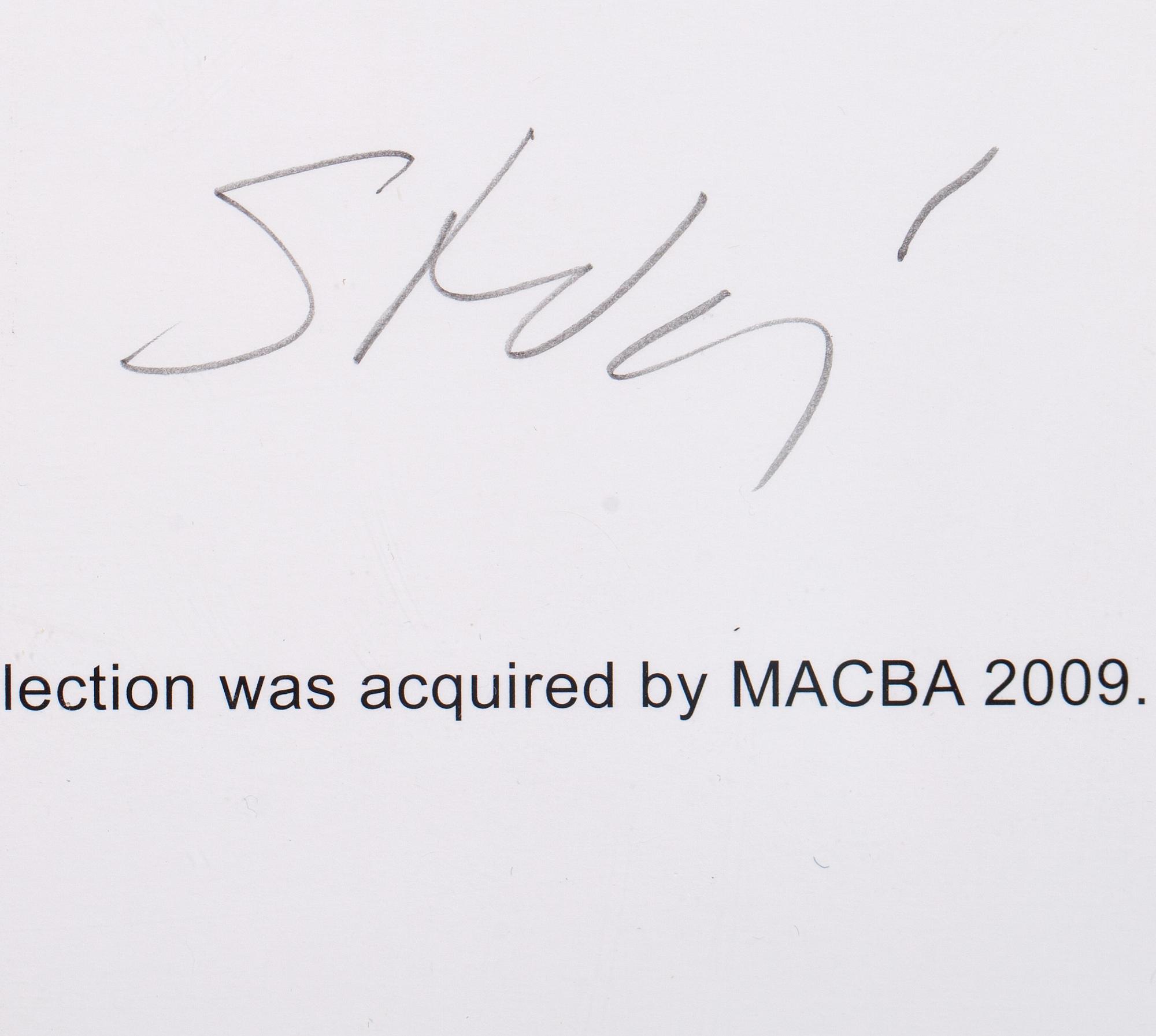 STURE JOHANNESSON, efter, affisch, sign, Museu d'Art Contemporani de Barcelona, 2009.