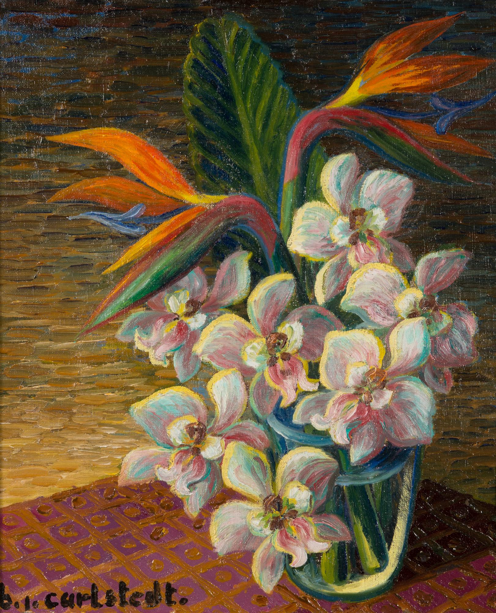 Birger Carlstedt, Blomsterstilleben.