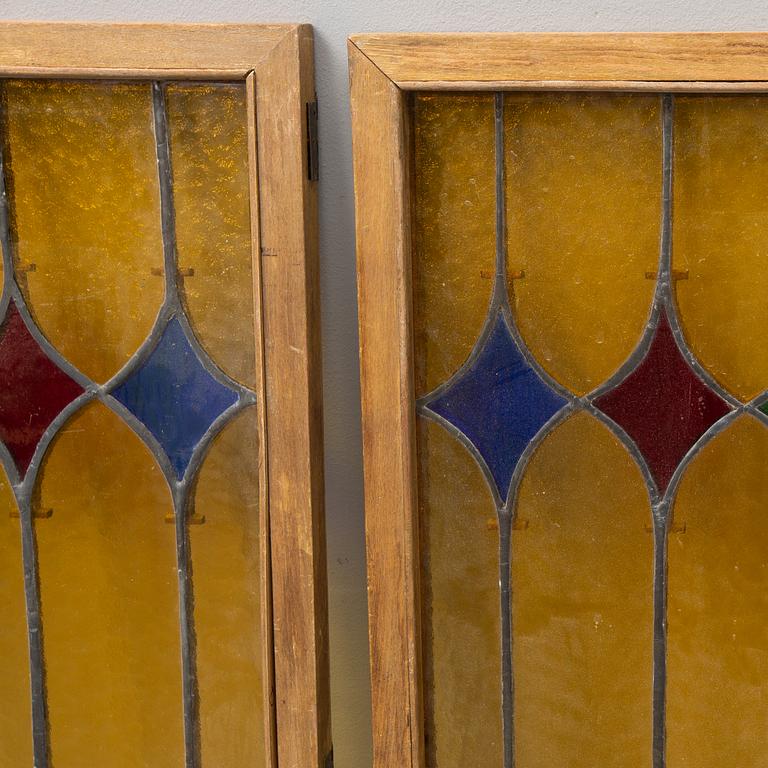 A pair of windows from around 1900.