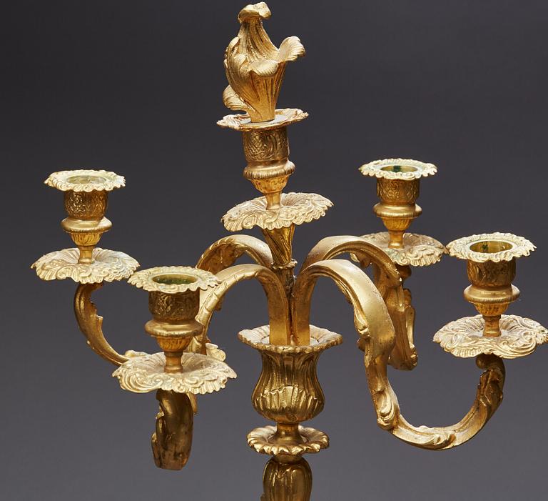 KANDELABER, 1800-talets slut.