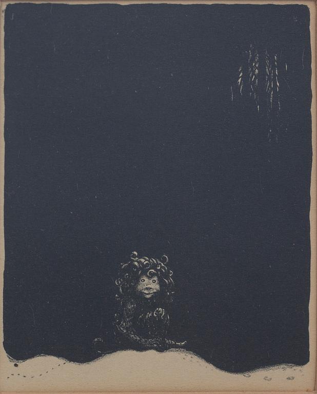 TWO LITHOGRAPHS BY JOHN BAUER:.