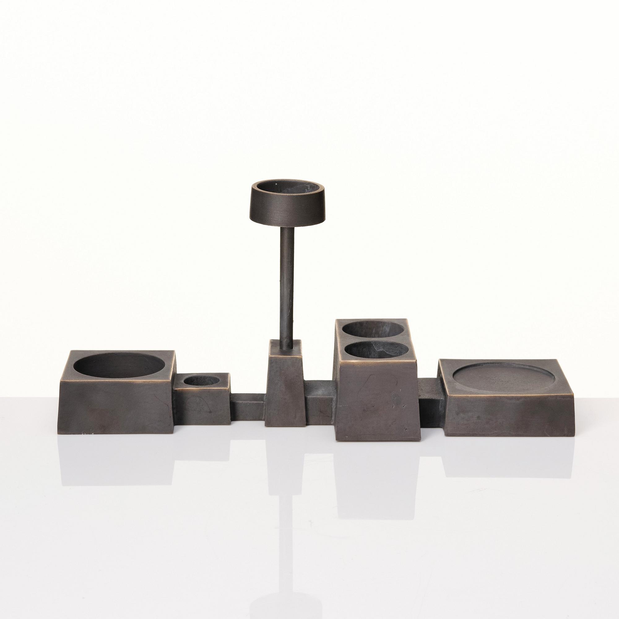 FOLKFORM, "Candle Collage", candle holder, ed. 17/25, Studio Folkform, 2010.