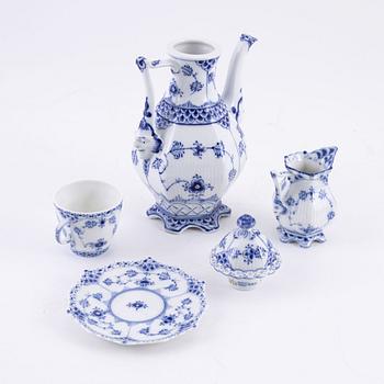 A 90-piece 'Musselmalet' porcelain service, Royal Copenhagen, Denmark.