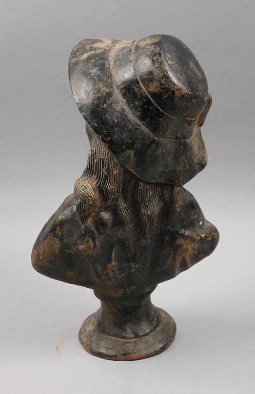 SKULPTUR, järn, 1900-tal.