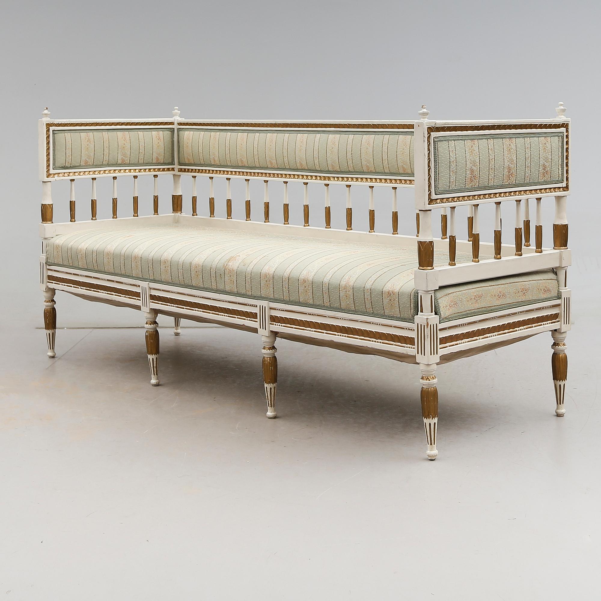 SOFFA, sengustaviansk, tidigt 1800-tal.