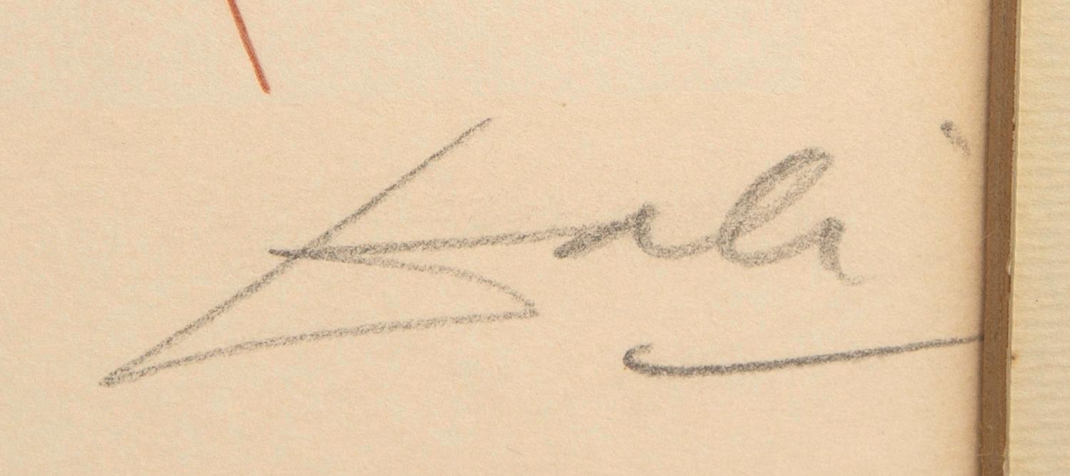 Salvador Dalí, woodcut in color signed and numbered Épreuve D'artiste.