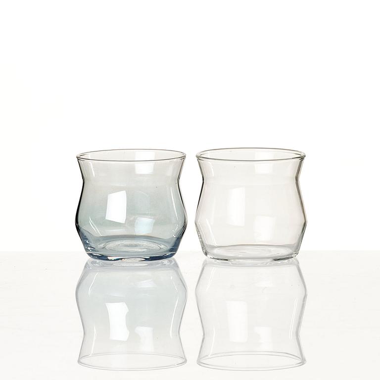 Claesson Koivisto Rune, "Skeppsholmen", a glass and ceramic set(6), prototypes, Sarasa, Japan, 2010.