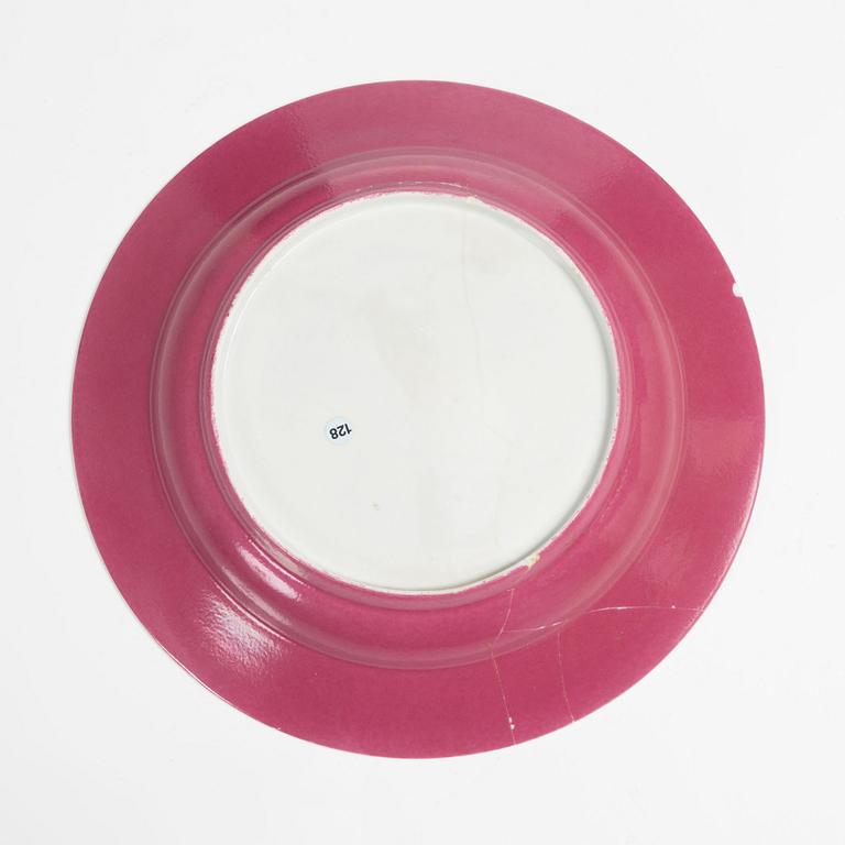 Fat, äggskalsporslin, Kina, Qingdynastin, 1800-tal.