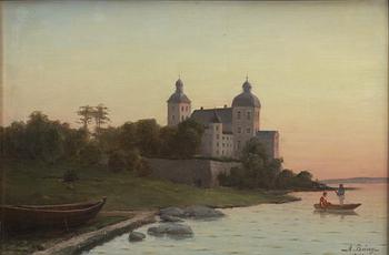 August Bång, "Leckö Slott".