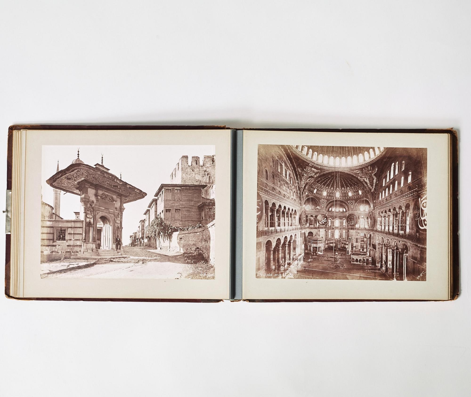 GUILLIAUME GUSTAVE BERGGREN (1835-1920), 47 albumen prints, Constantinople et Athènes.