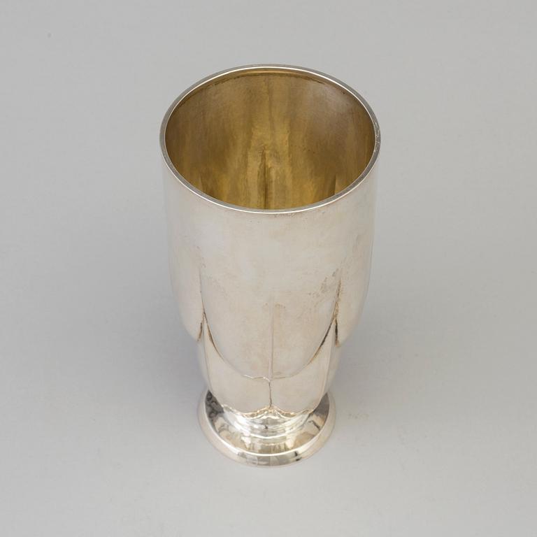 EMIL O MÖLLER, VAS, silver, jugend,  Malmö, 1927.