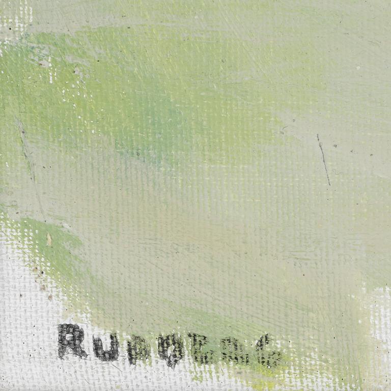 GUSTAV RUDBERG, olja på duk, sign.