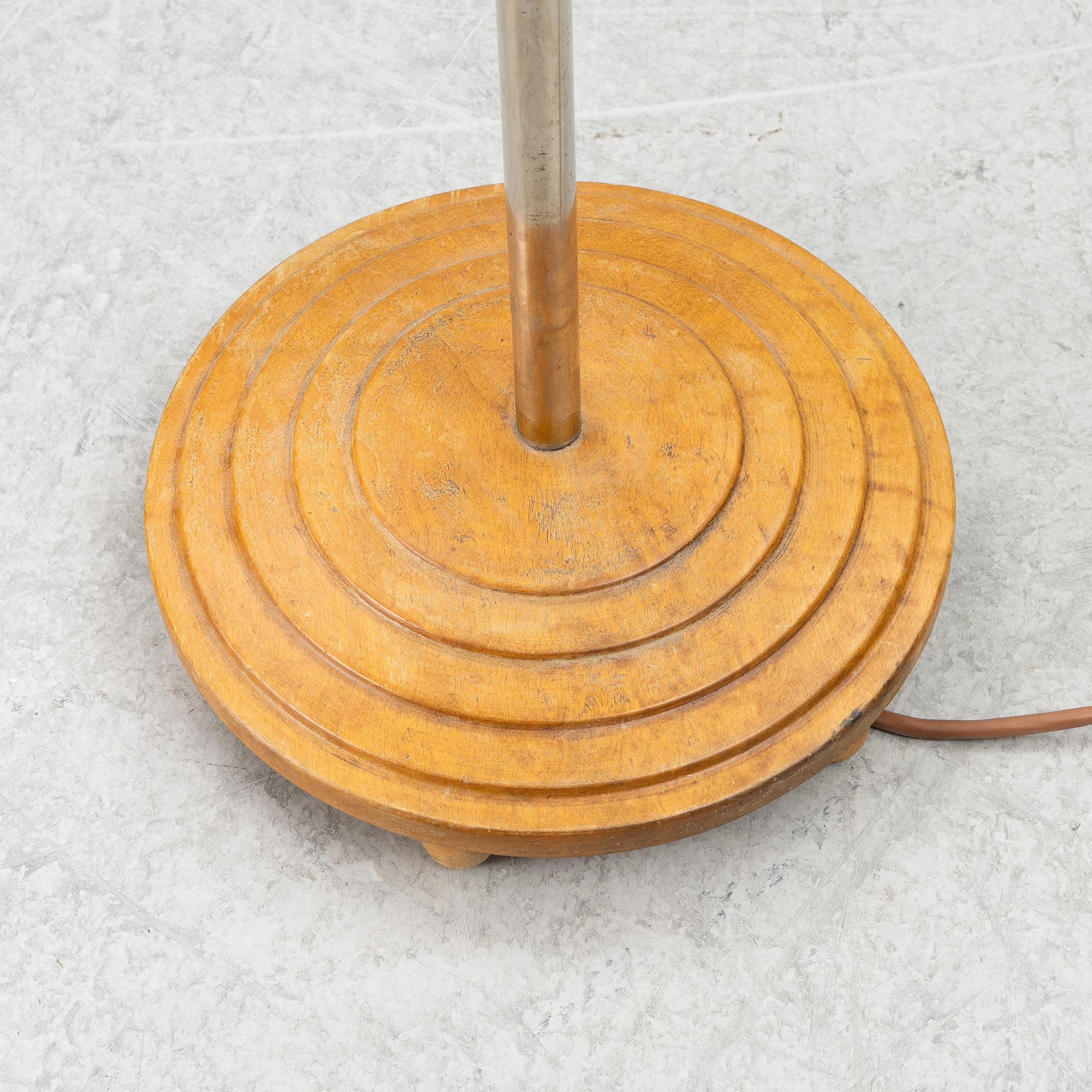 Floor lamp, functionalist, 1930s.