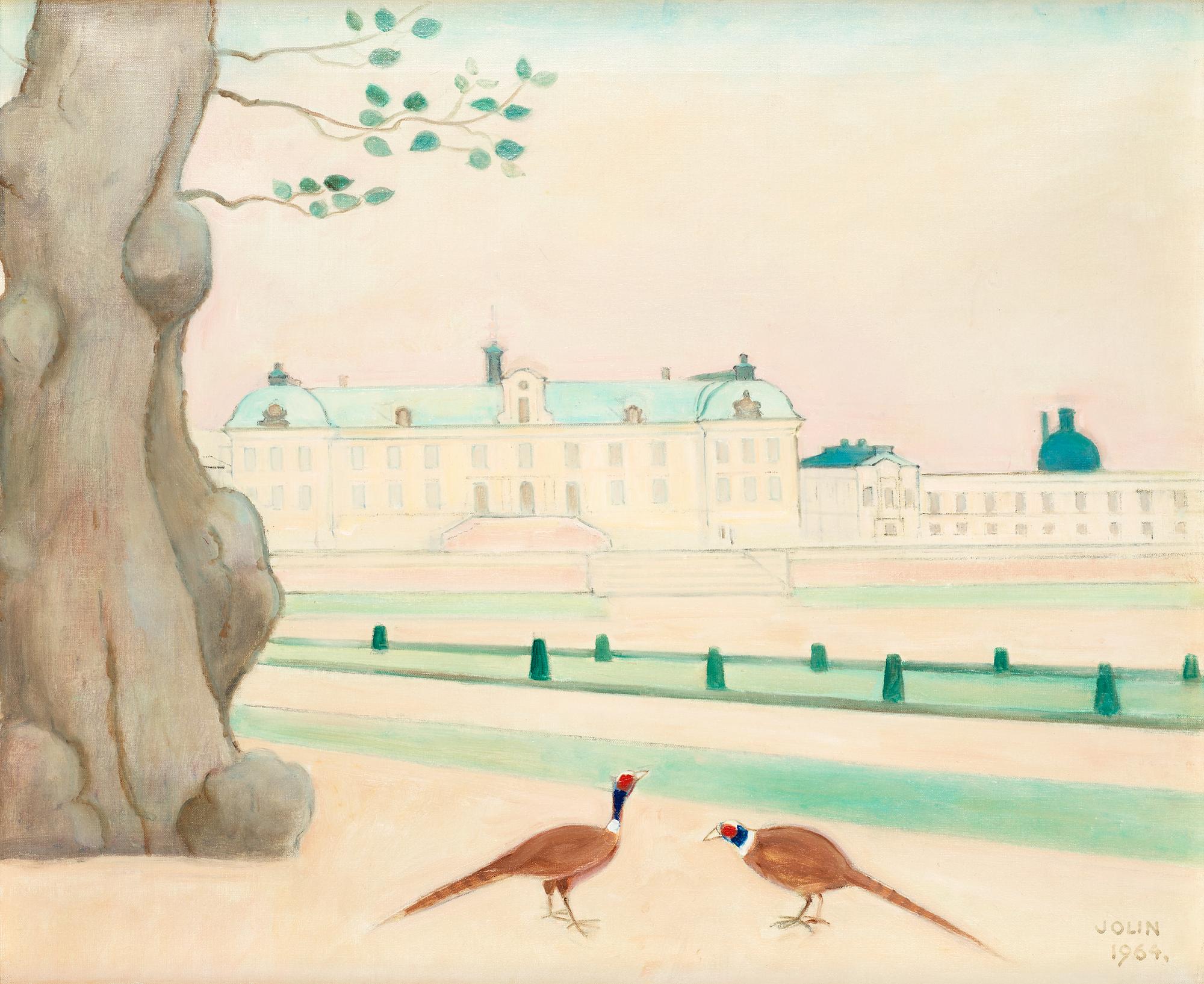 Einar Jolin, Drottningholm (Royal castle).