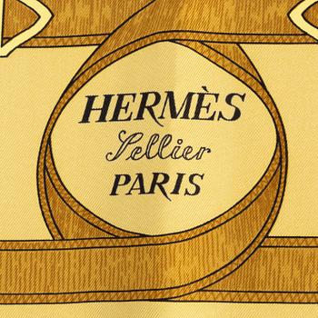 Hermès, scarf, "Eperon d'Or".