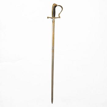 Värja, svensk m/1899 för infanteriofficer.