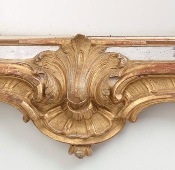 SPEGEL. Stockholmsarbete, 1760-tal. Rokoko.