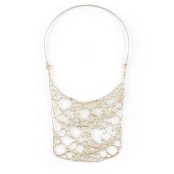 495. Lars Arby, a necklace, sterling silver, Gothenburg 1976.