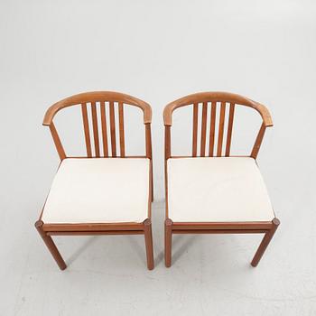 Svante Skogh, chairs, 4 pcs, for Breox, 1960s.