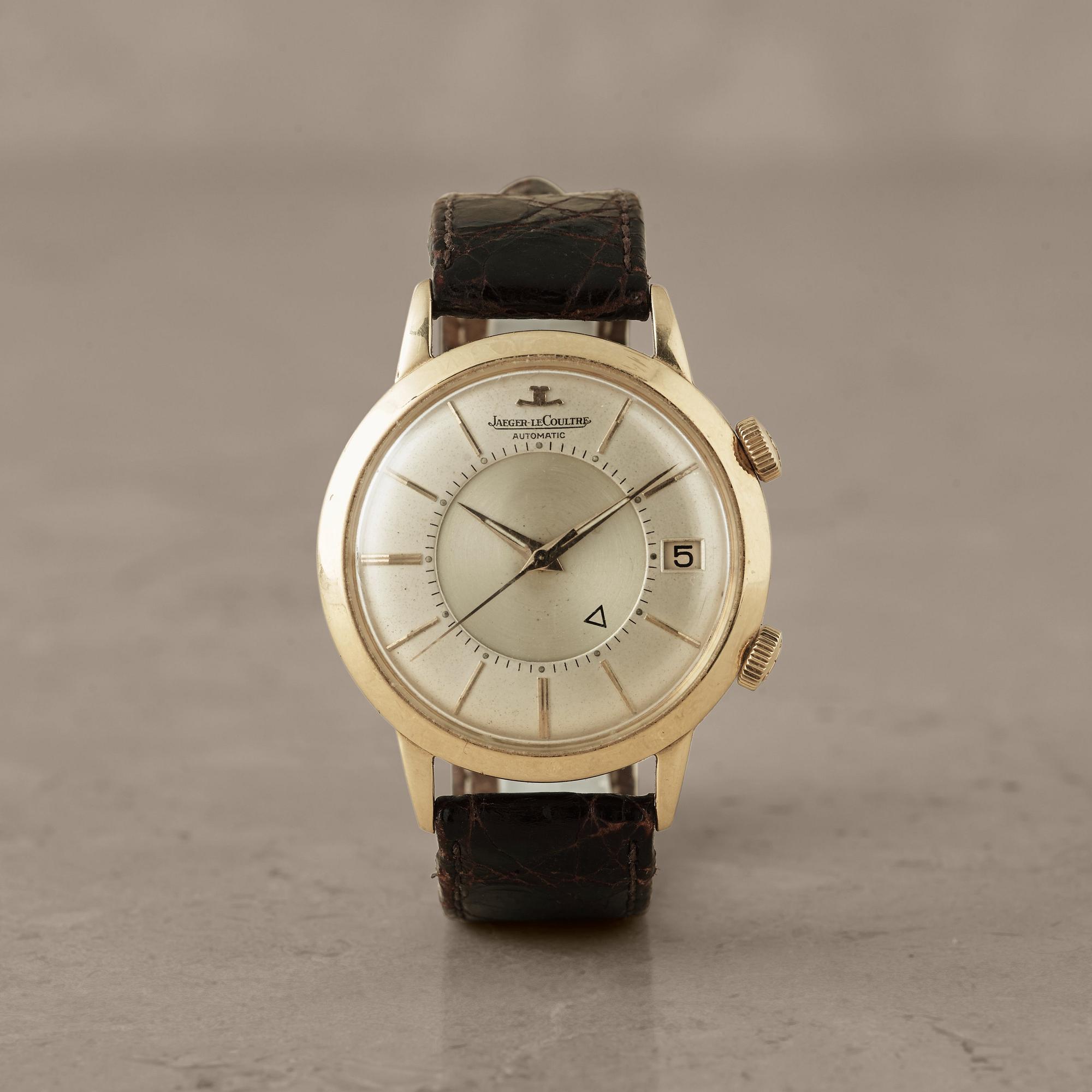 JAEGER-LECOULTRE, Memovox, wristwatch, 37 mm,