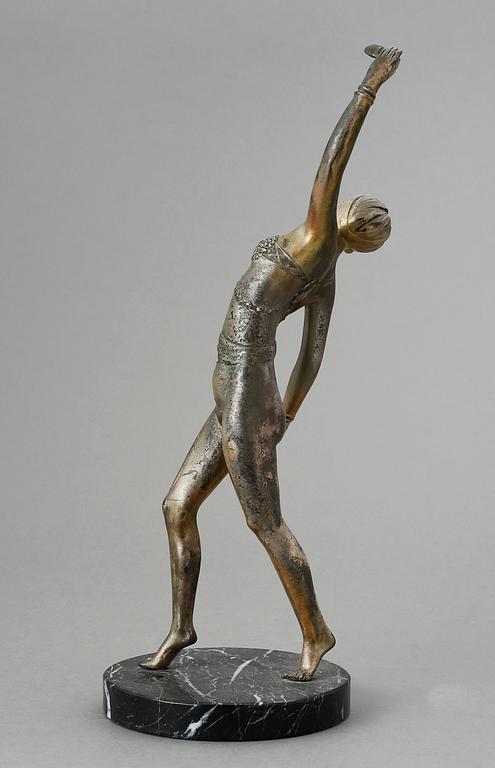SKULPTUR, metall, 1900-talets andra kvartal.