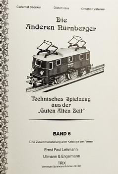 3 volumes (4,5,6) of "Die Anderen Nürnberger", Frankfurt 1975-81.