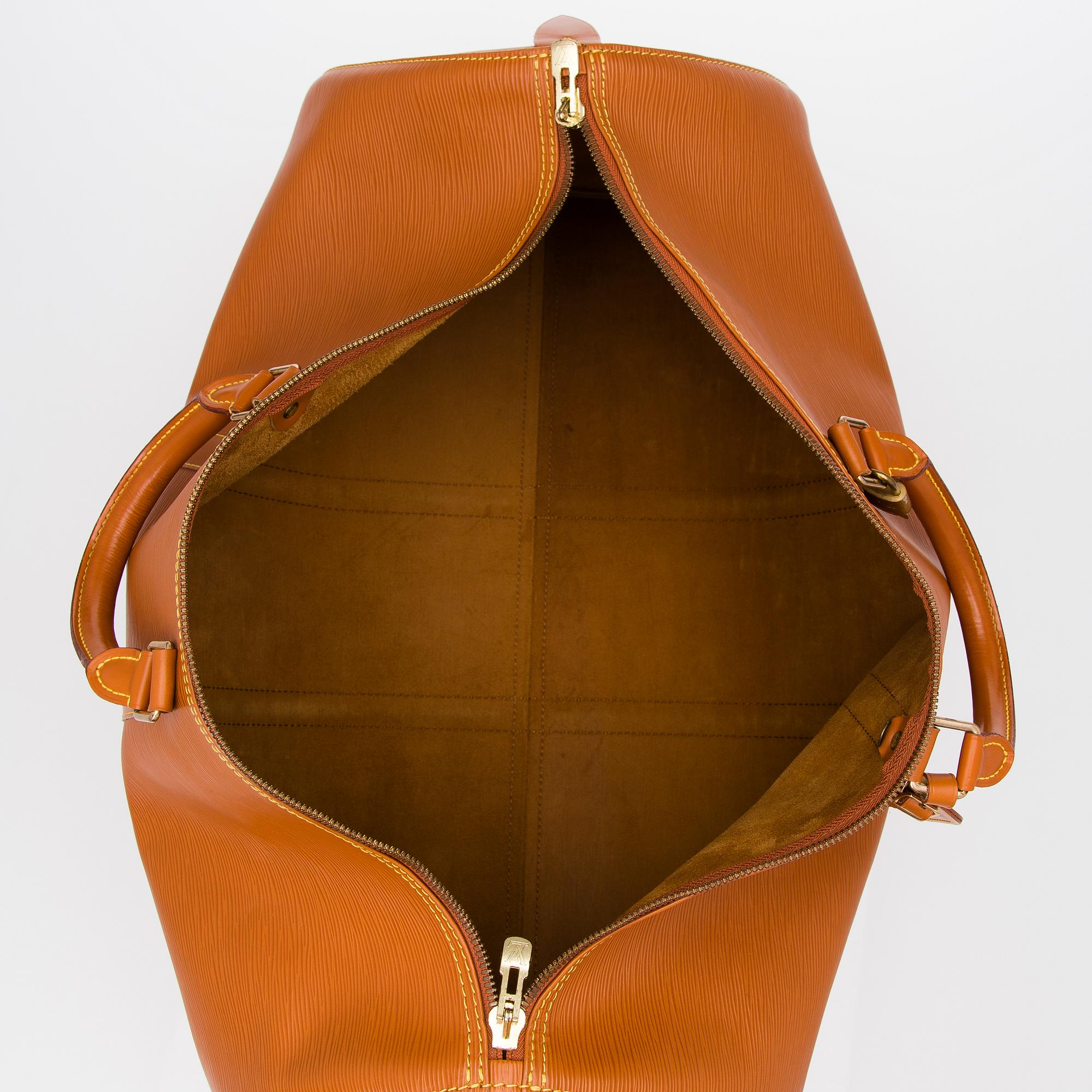 KEEPALL 55 EPI TRAVEL BAG.