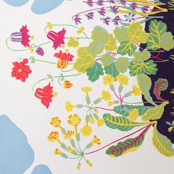 Josef Frank, a cotton fabric 'Himmel och Jord', Svenskt Tenn.