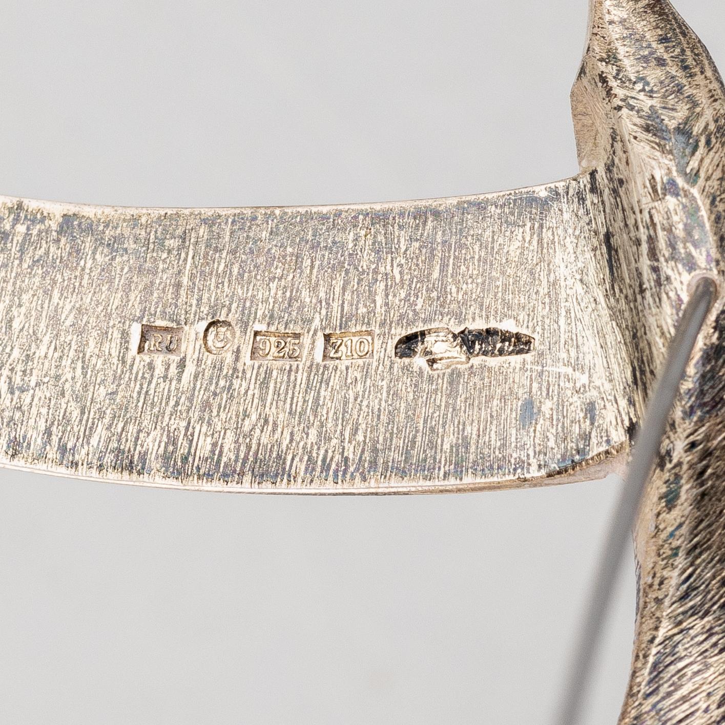 Rey Urban, a sterling silver bird, Stockholm 1998.