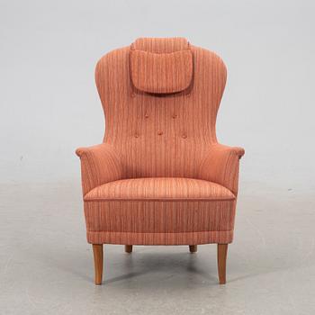 Carl Malmsten, armchair "Farmor", second half of the 20th century.