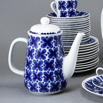 KAFFESERVIS, 25 delar, "Mon Amie", Marianne Westman, Rörstrand, 1900-talets andra hälft.